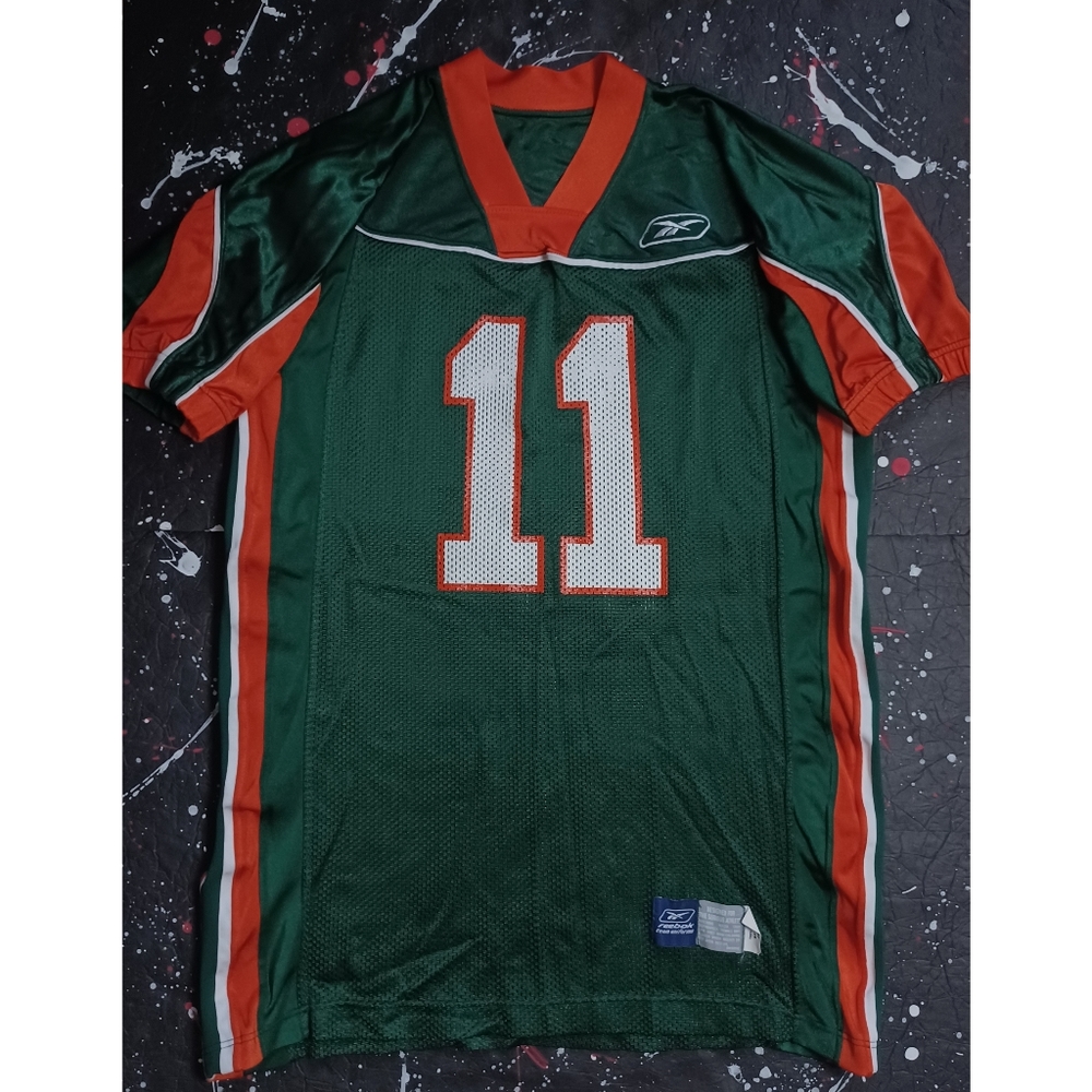 Miami Hurricanes vintage Ken Dorsey exclusive Reebok x NCAA football jersey RARE - Picture 1 of 11